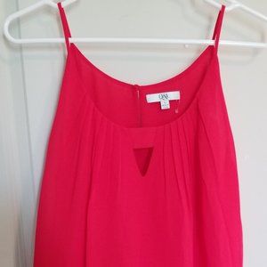 Q & A  size large RED CAMI